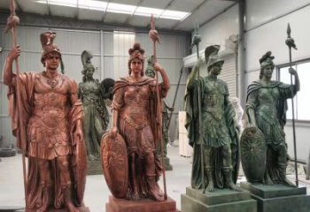 武士雕塑廠家，歐式人物雕塑，仿古武士雕塑廠