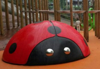 公園甲殼蟲(chóng)雕塑 酒店門(mén)口雕塑 彩繪擺件