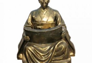 園林私塾先生雕塑 風景區學校雕塑 廣場小品