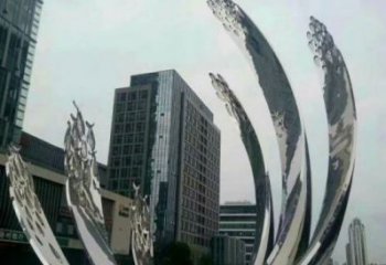 原州地面噴泉雕塑小品，圓環結構概念，旱地水景噴泉體系