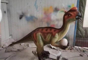 迪慶抽象恐龍雕塑制造，動物雕塑，玻璃鋼恐龍雕塑展品