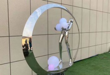合川仙子雕塑展品，公園小品，景觀圓環仙子雕塑生產商