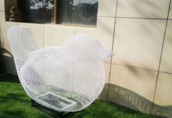 萬盛鏤空鳥雕塑供需，透雕系列，鐵藝小鳥雕塑制造商